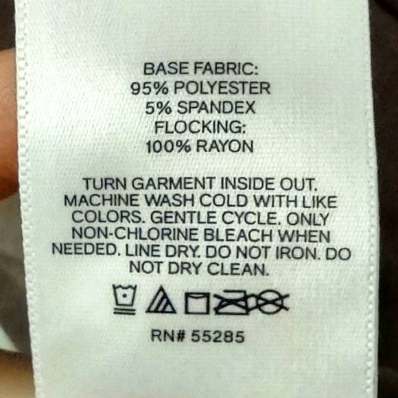 Express Fo Suede Mocha Mock Neck Long Sleeve Tee Size M - Picture 7 of 11